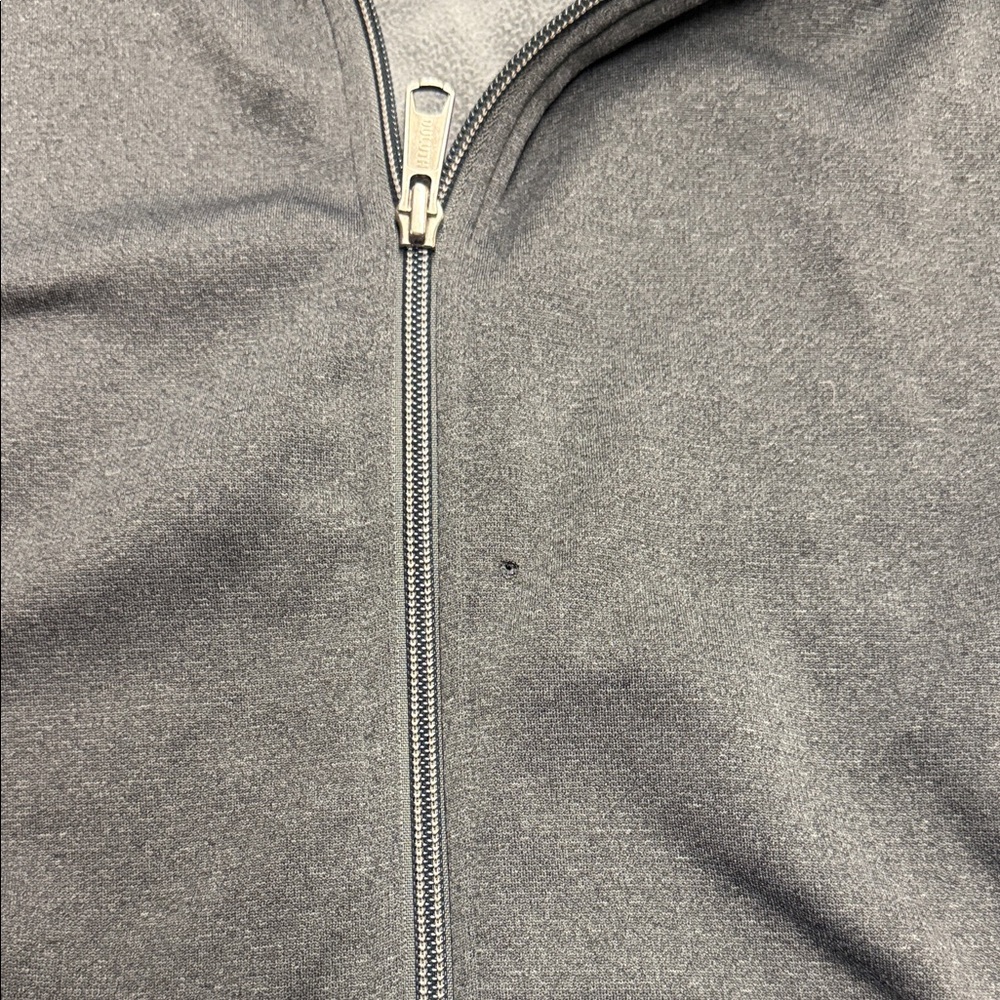 Duluth Trading Co Men's Charcoal Lightweight Hoodie - Picture 4 of 4